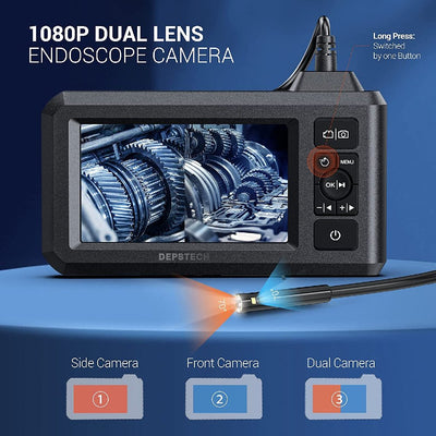 Endoscope Camera 1080P With Dual Or Single Lens Inspection