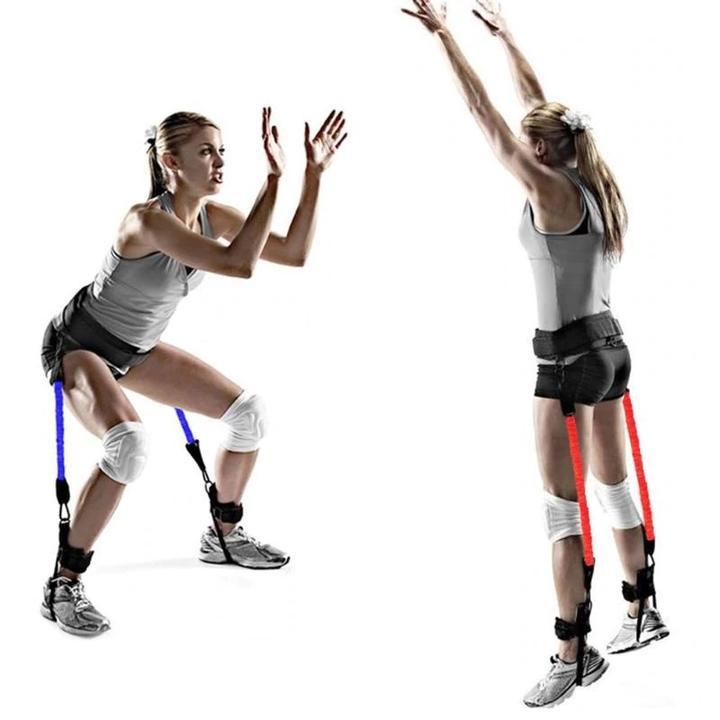 Resistance Bands Jump Trainers For Athletic Fitness And Strength Training