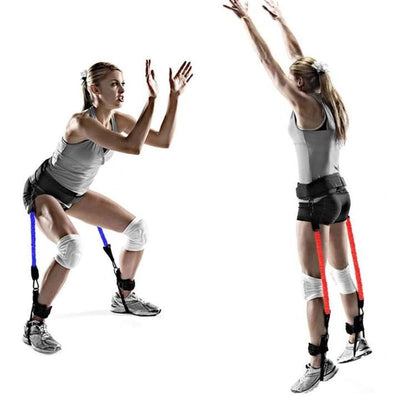 Resistance Bands Jump Trainers For Athletic Fitness And Strength Training