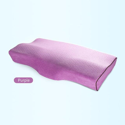 Ergonomic Memory Foam Neck Pillow For Comfortable Cervical Support