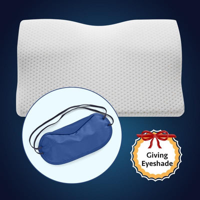 Ergonomic Memory Foam Neck Pillow For Comfortable Cervical Support