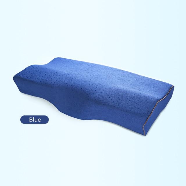 Ergonomic Memory Foam Neck Pillow For Comfortable Cervical Support