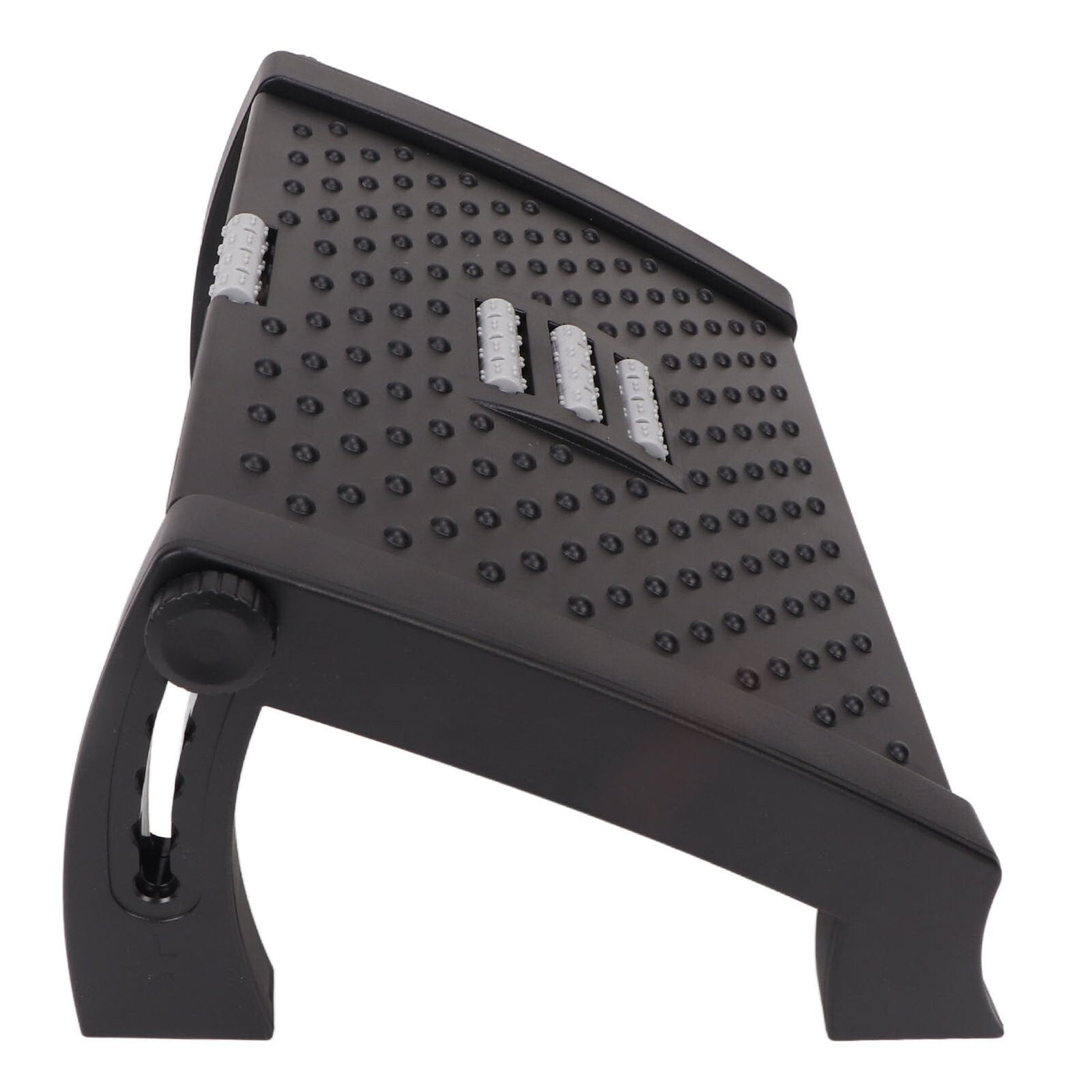 Ergonomic Office Footrest Adjustable Height Comfortable Under Desk Support
