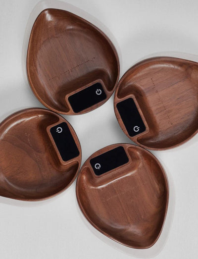 Espresso Scale With LED Display And Walnut Bean Tray Accurate Measurement