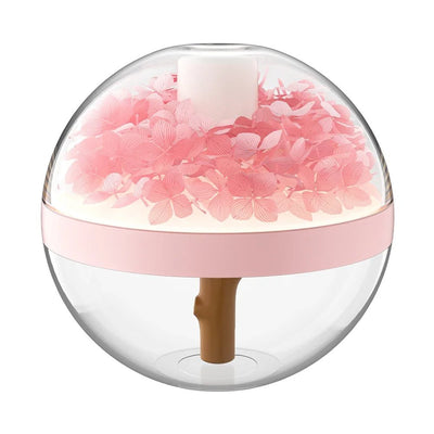 Eternal Flower Rechargeable Air Humidifier 270ML LED Mist Maker Ambient Glow