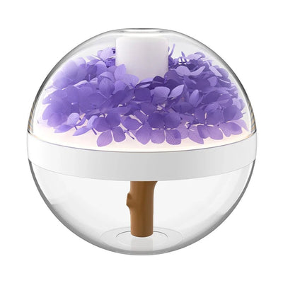 Eternal Flower Rechargeable Air Humidifier 270ML LED Mist Maker Ambient Glow