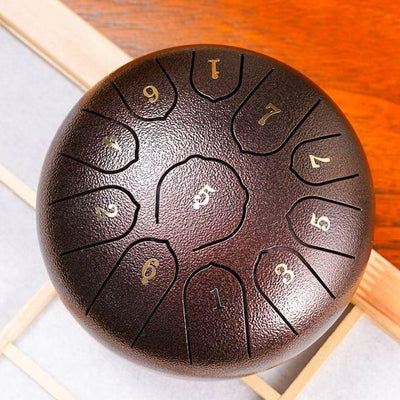Ethereal 11 Tune Steel Tongue Drum For Relaxing Music