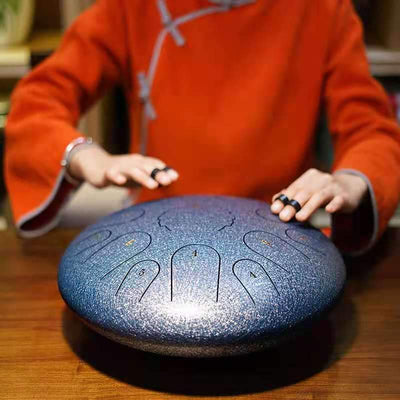 Ethereal 11 Tune Steel Tongue Drum For Relaxing Music