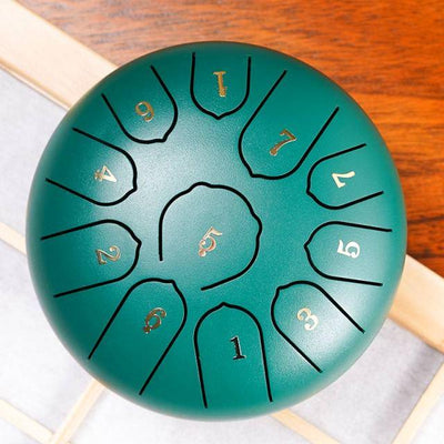 Ethereal 11 Tune Steel Tongue Drum For Relaxing Music
