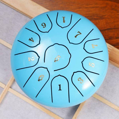 Ethereal 11 Tune Steel Tongue Drum For Relaxing Music