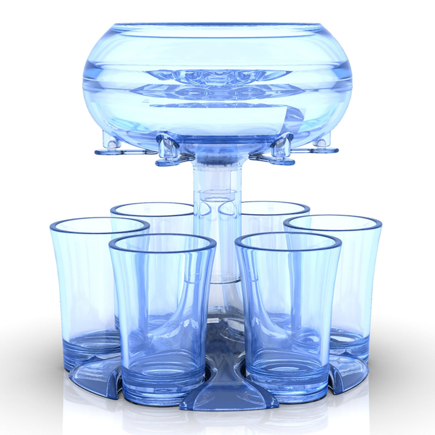 6-Shot Glass Shot Dispenser Holder For Wine Whisky Beer Party
