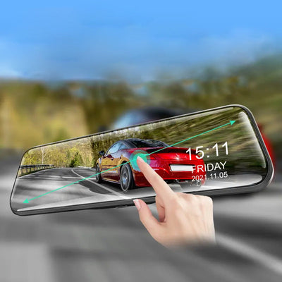 10 Inch HD Touch Screen Car Recorder With Multi-function Display