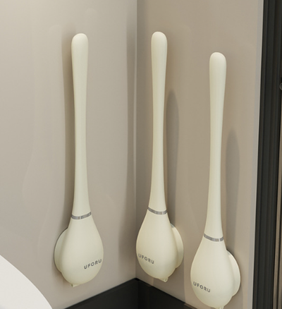 Modern Flexible Silicone Toilet Brush For Easy Cleaning