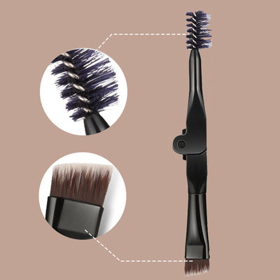 Eyebrow And Eyeliner Cream With Stamp For Precise Makeup
