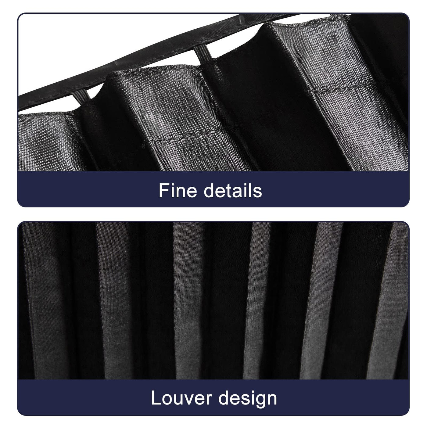 Universal Fit Magnetic Car Window Sunshade Side Privacy Shield