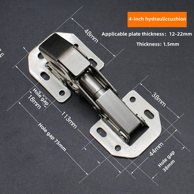 Cabinet Hinges Bridge Style For Easy Door Installation And Adjustment