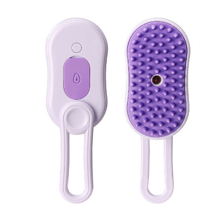 Steam Pet Brush 3 In 1 Electric Grooming Comb For Cats And Dogs