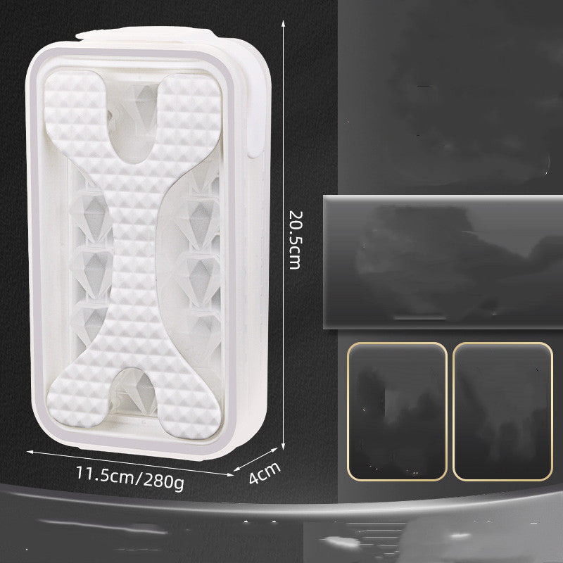 2in1 Portable Silicone Ice Cube Tray Ice Ball Mold Maker