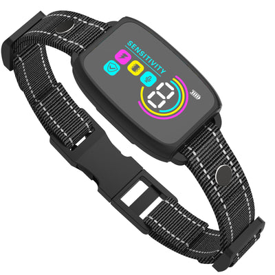 Anti Barking Dog Collar Rechargeable Waterproof Digital Display Collar