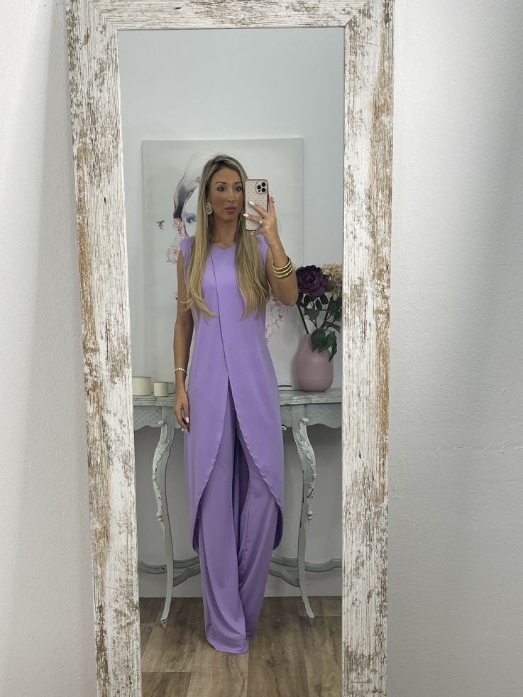 7 Colors Jersey Mature Women Suit Elegant Comfortable Design