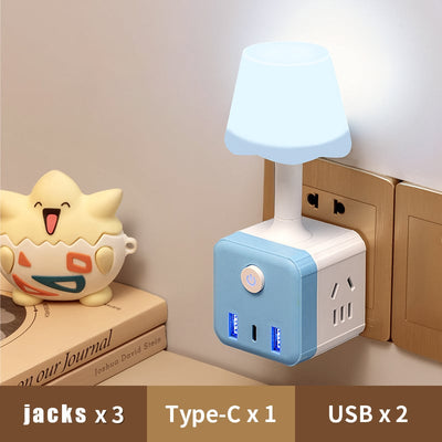 Remote Control LED Night Light Lamp With USB Adapter
