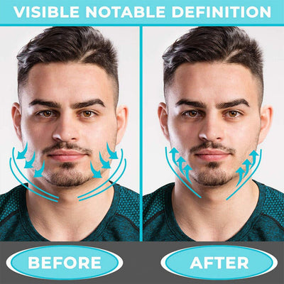 Facial Jaw Exerciser Fitness Ball For Jawline And Neck Toning