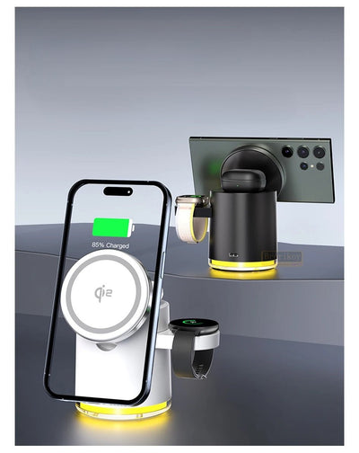 Fast Charging Wireless Charger 3-in-1 Foldable Stand For IPhone Apple Watch AirPods