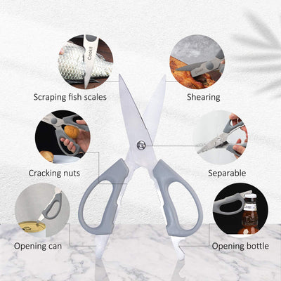 15 Piece Kitchen Knife Set German Stainless Steel With Block And Scissors
