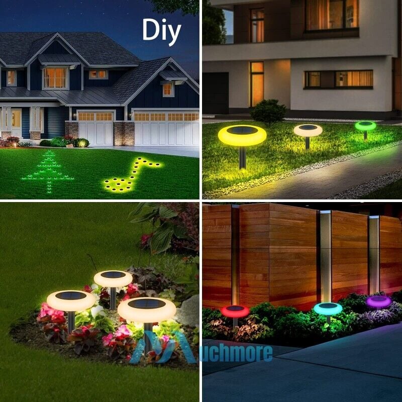 Colorful Solar Lights Outdoor Decorative Garden Lighting