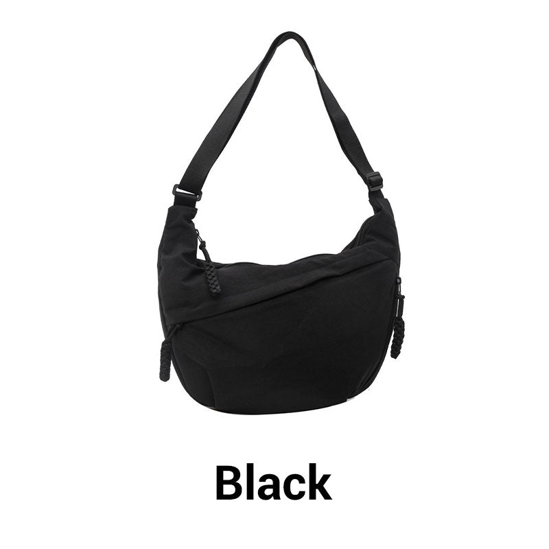 Unisex Large Capacity Crossbody Bag Spacious Durable Everyday Use