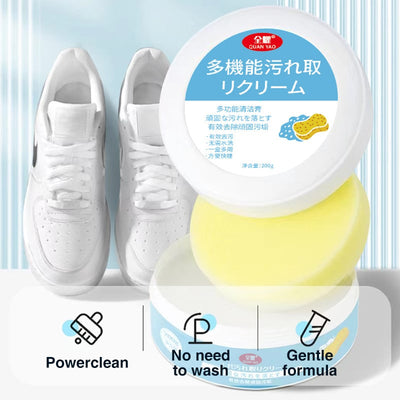 Shoe Cleaning Cream Multifunctional Leather And Fabric Care Cream