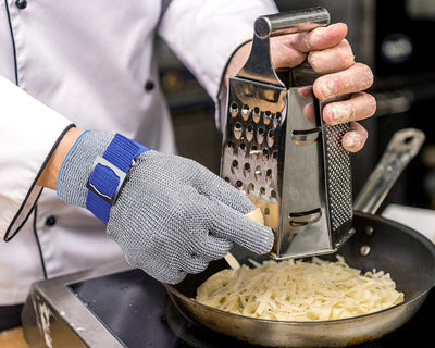Food Grade Stainless Steel Cut Resistant Glove Mesh Metal Safety