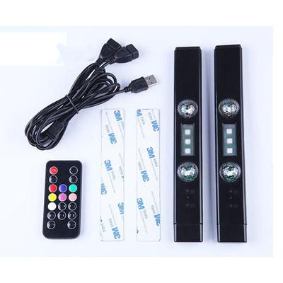 Wireless Car LED Strip Lights With Wireless Charging And Ambient Light