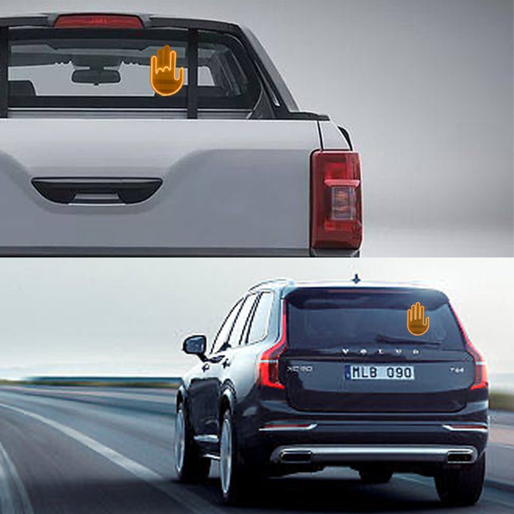 Finger Warning Brake LED Light With Remote For Car Safety Signals
