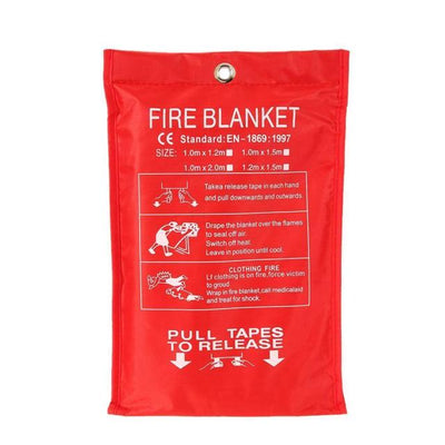 Fire Blanket Fiberglass Cloth For Emergency Fire Safety Protection