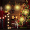Fireworks Outdoor Christmas String Lights For Garden Party Decor