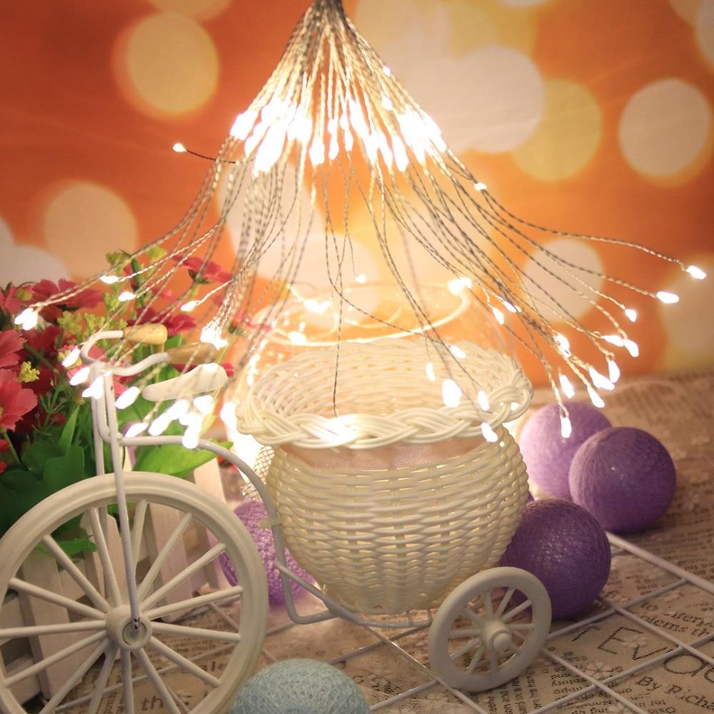 Fireworks Outdoor Christmas String Lights For Garden Party Decor