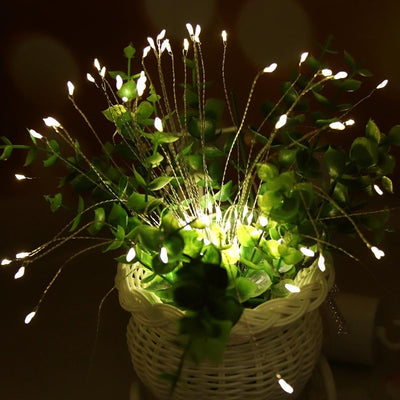 Fireworks Outdoor Christmas String Lights For Garden Party Decor