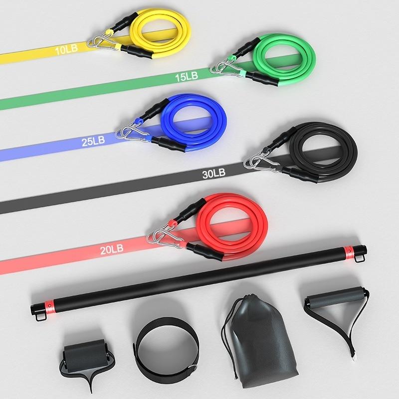 Fitness Stackable Resistance Band For Strength Training And Exercise
