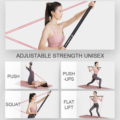 Fitness Stackable Resistance Band For Strength Training And Exercise