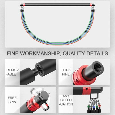 Fitness Stackable Resistance Band For Strength Training And Exercise