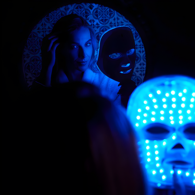Red Light Therapy Mask For Skin Rejuvenation And Anti Aging