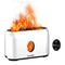 Flame Mist Humidifier With Warm Air Diffuser For Home Use