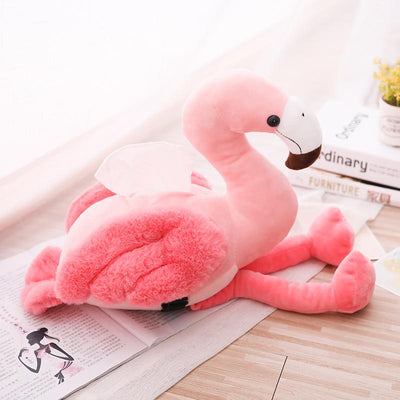 Flamingo Tissue Box Decorative Holder For Home And Office Use