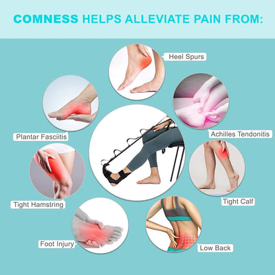 Leg Stretcher Strap For Flexibility And Lower Back Pain Relief