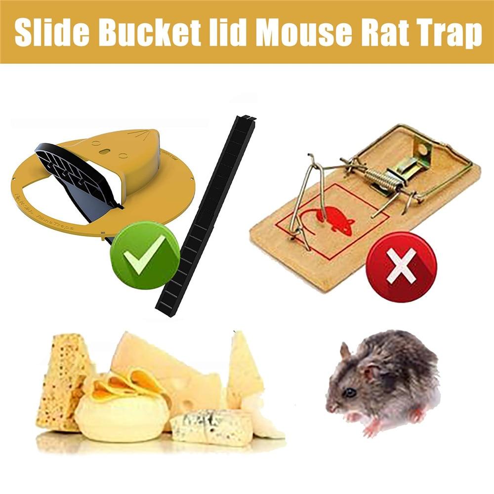 Flip And Slide Rat Trap For Efficient Pest Control
