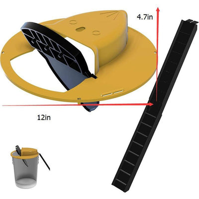 Flip And Slide Rat Trap For Efficient Pest Control