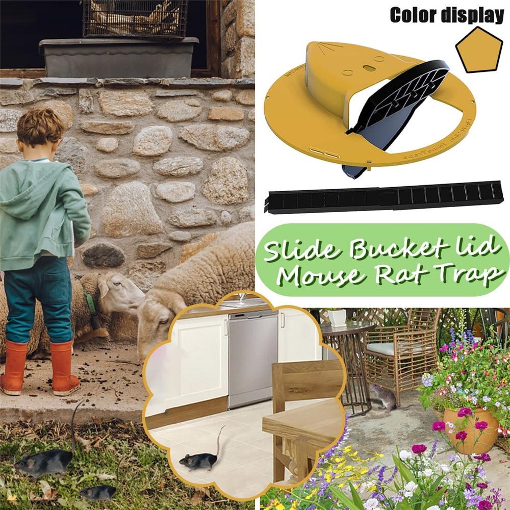 Flip And Slide Rat Trap For Efficient Pest Control