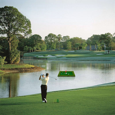 Floating Putting Green Mat For Golf Practice Training Indoors Outdoors