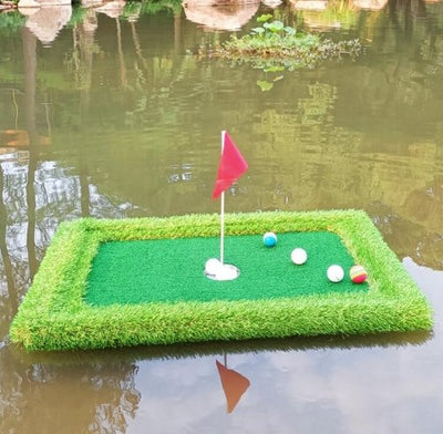 Floating Putting Green Mat For Golf Practice Training Indoors Outdoors